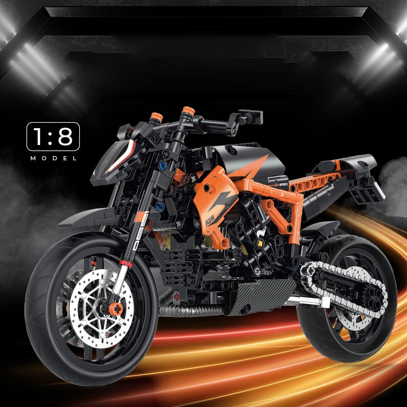 2024 Speed Champions Advanced Technic Racing Motorbike Model Kits