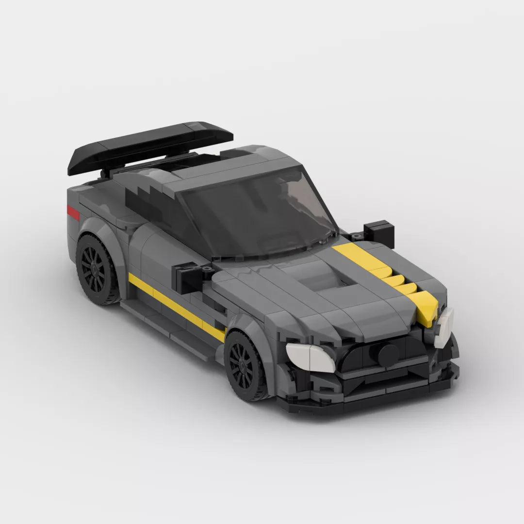 European Brick Muscle Car Series: Mercedes Benz AMG GTR Brick Model Set