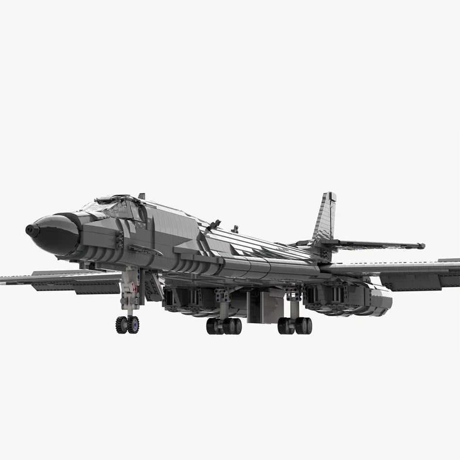 Coldwar Counterparts Rockwell B1-B Lancer or TU-160 White Swan Strategic Bomber Brick Model Sets