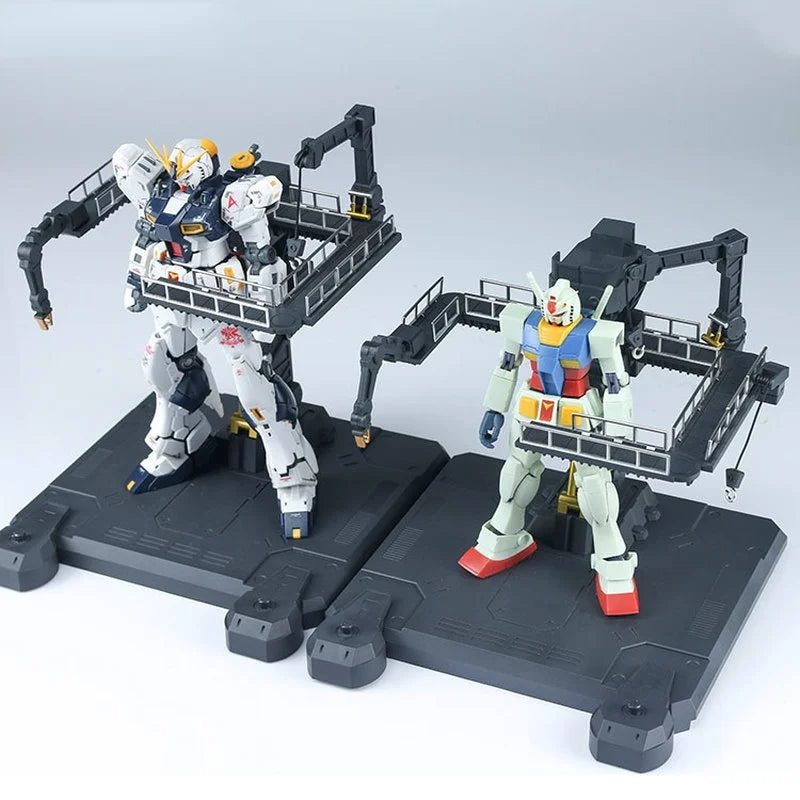 1/144 Universal Platform Hangar Garage - Gundam Model Kit Stand and Showcase