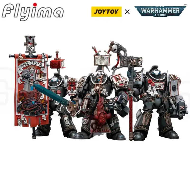 Joy Toy Warhammer 40,000 Grey Knights Strike Squad Grey Knight with Psilencer 1:18 Scale Action Figure - Warhammer