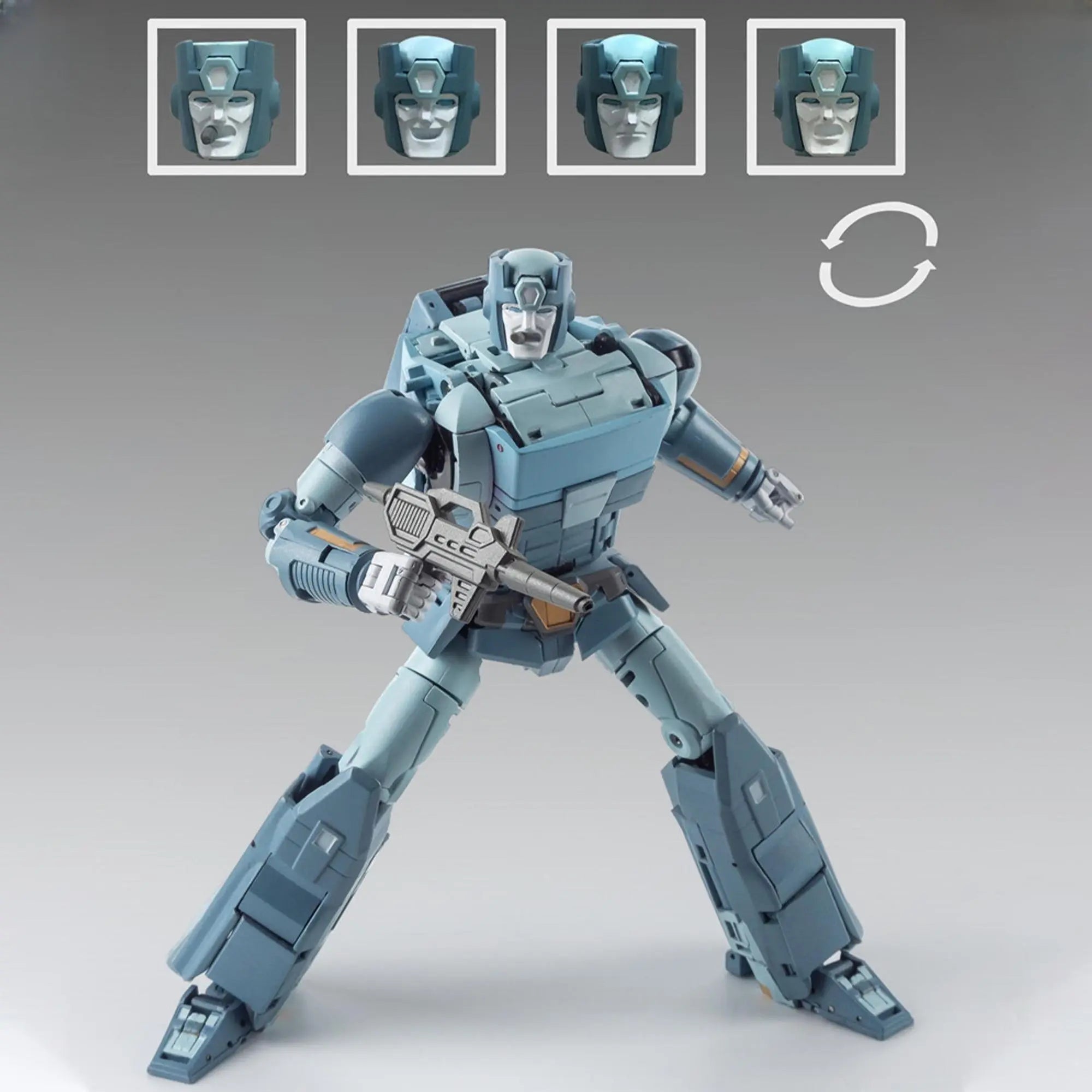 X-Transbots MX-XXI Locke Transforming Robot Vehicle and Accessories