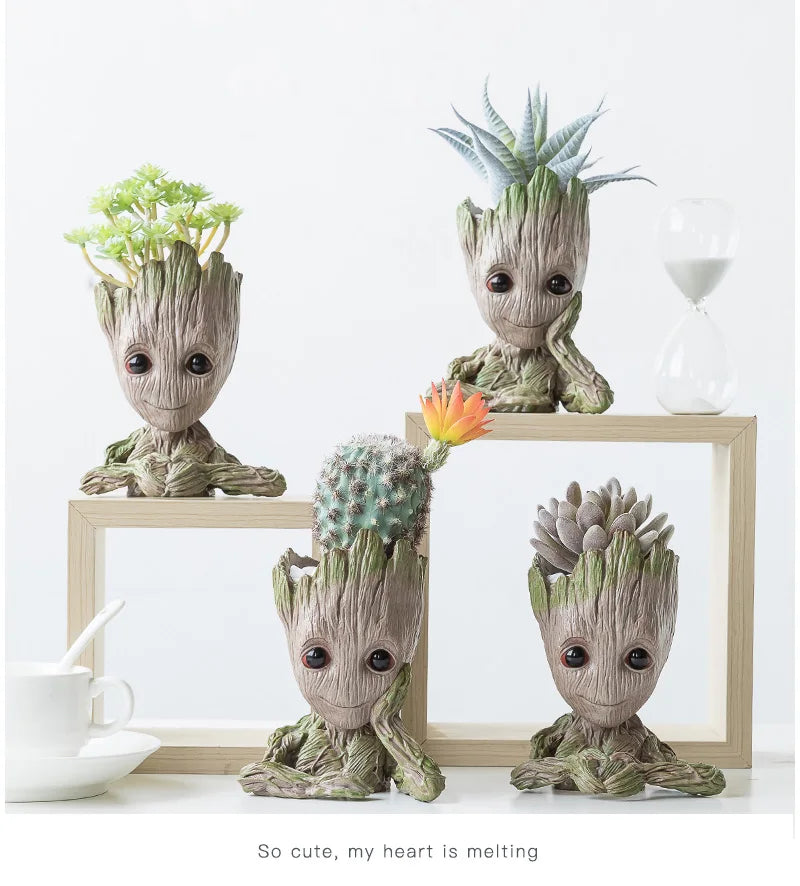 Mini Groot Flower Pot and Pen Holder Collection