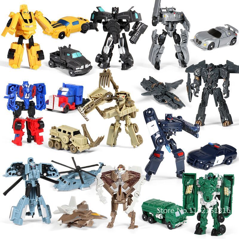 Mini Transformation Robot Kit Toys Models 2 In 1 by GSF: Choose From 15 Transformers!