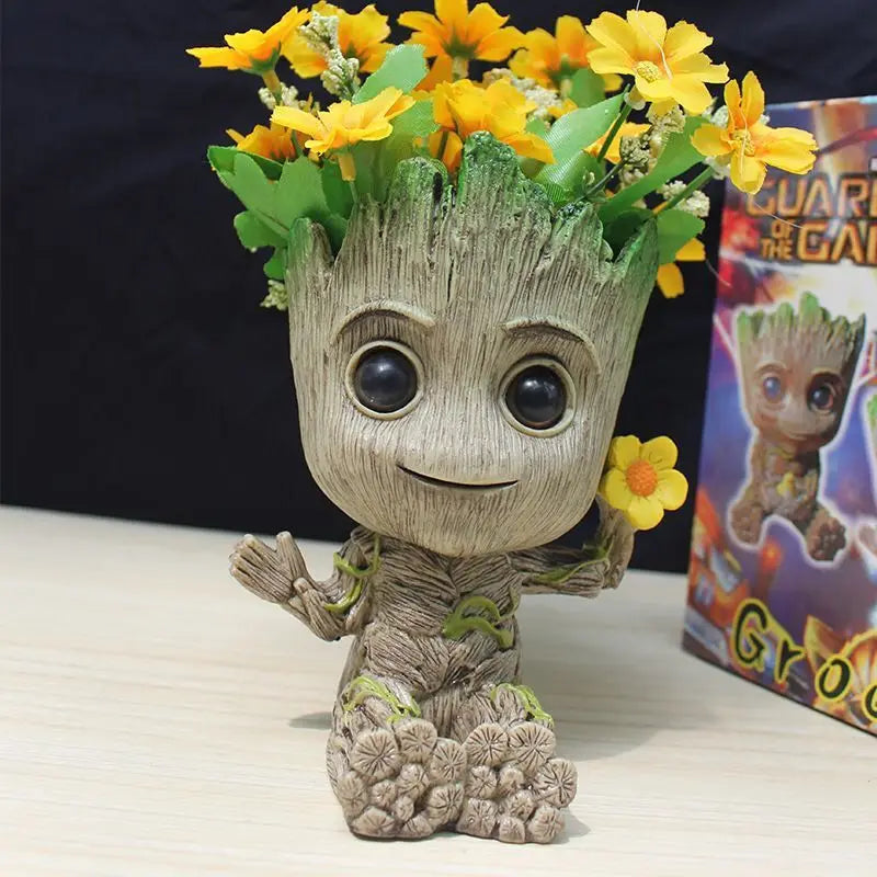 Mini Groot Flower Pot and Pen Holder Collection