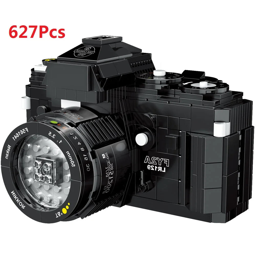 DIY Camera Model Building Block Sets – Select from 6 Unique Photography Designs