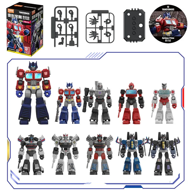 Remastered Transforming Robot Action Figure Display Models