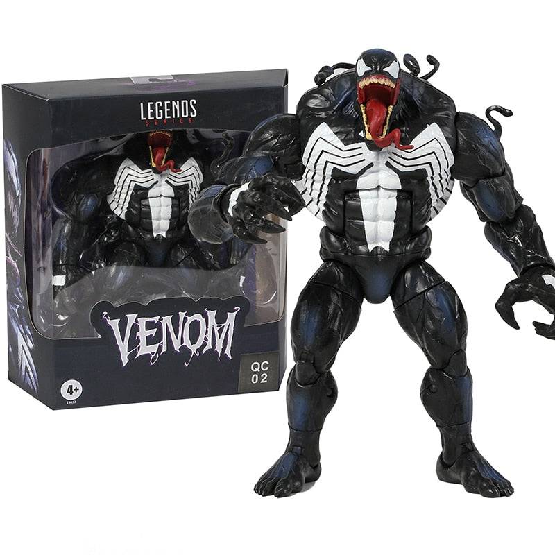 Marvel Legends Series Spider-Man 7-Inch Venom and Carnage Action Figure Lot