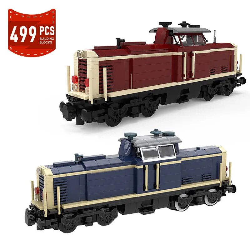 Brick Train Sets - Motorized & Non-Motorized Variants Available