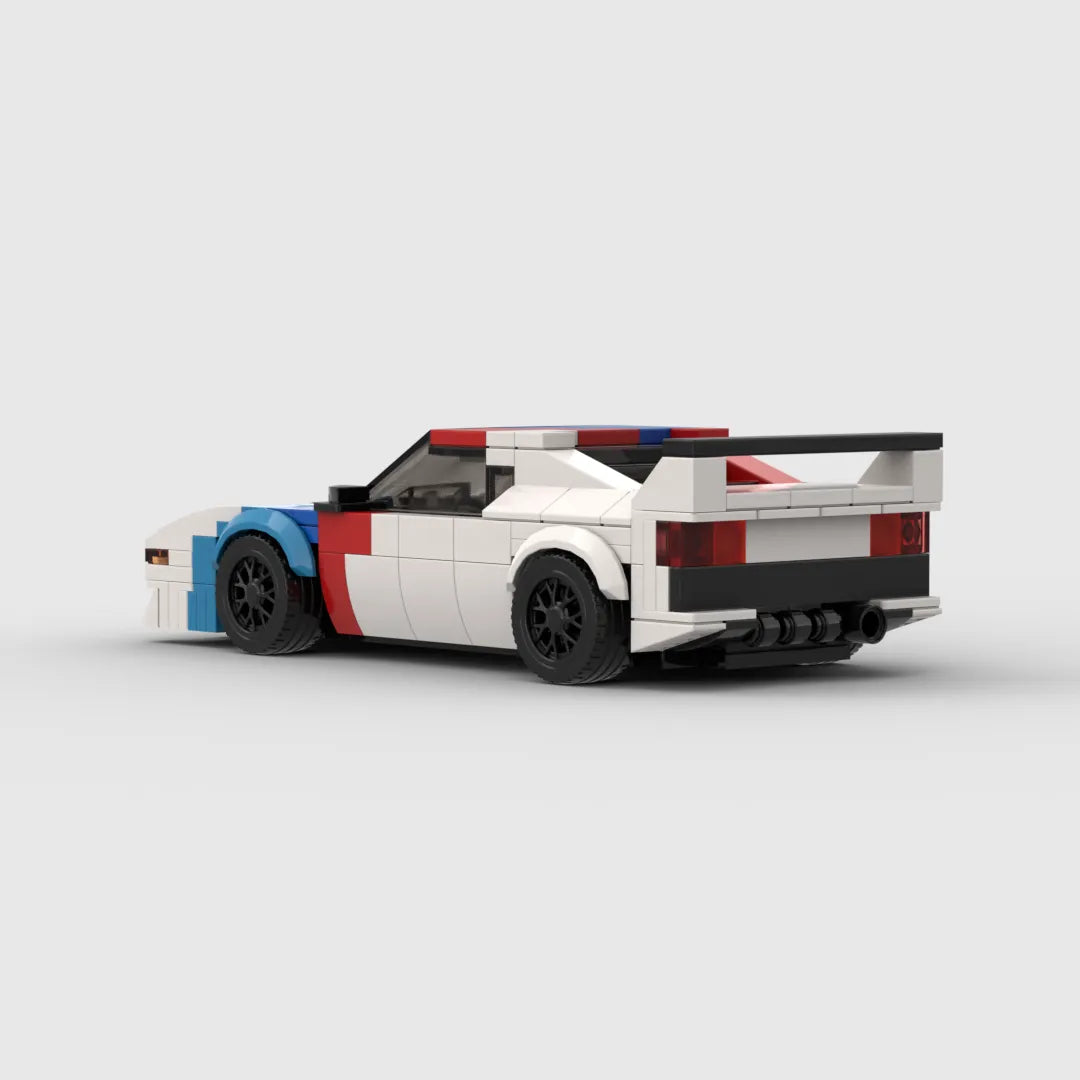 First-Generation M1 Racing Sports Car Brick Model Set