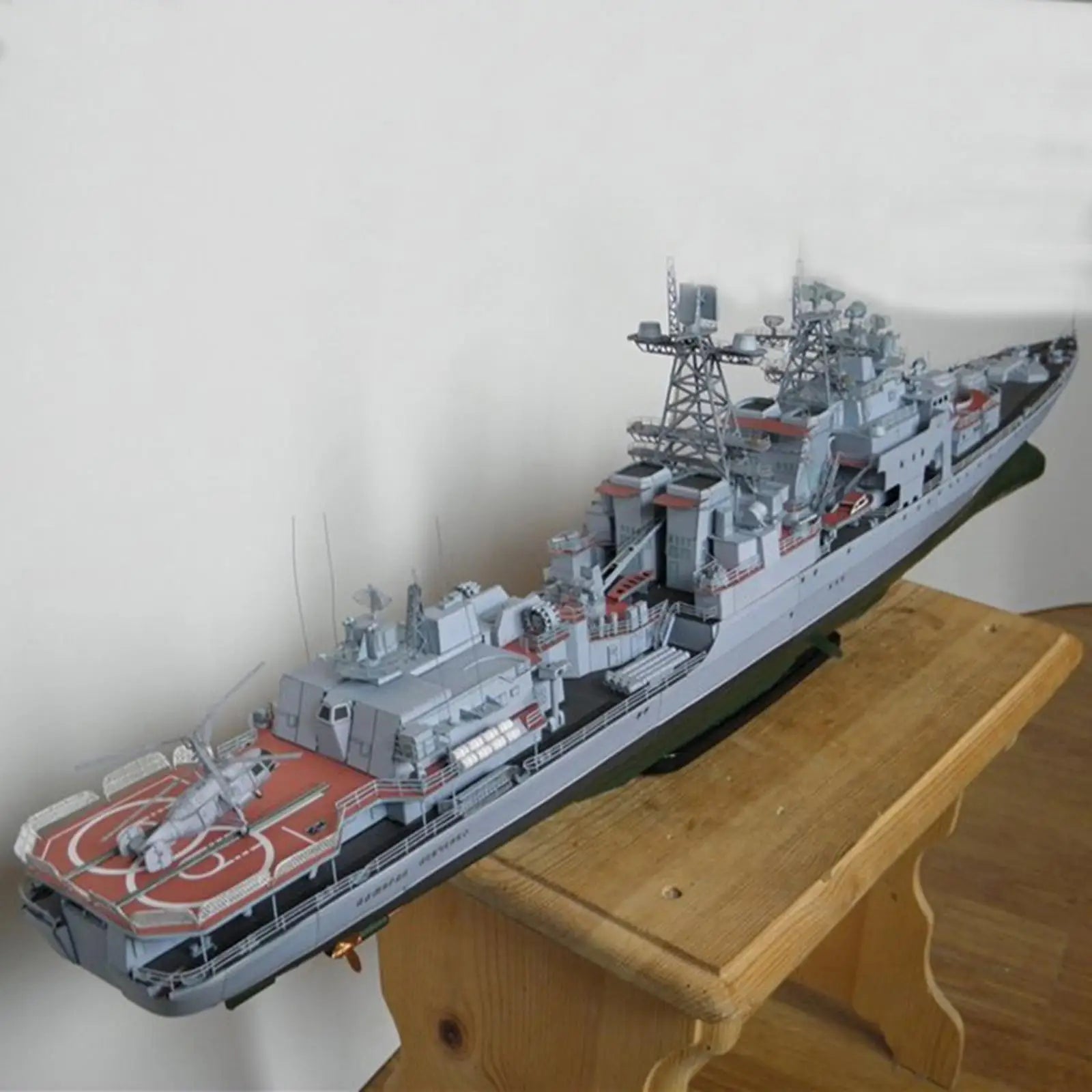 1/200 Scale Russian Levchenko Navy Ship 3D Paper Model Kit by Sunnimix