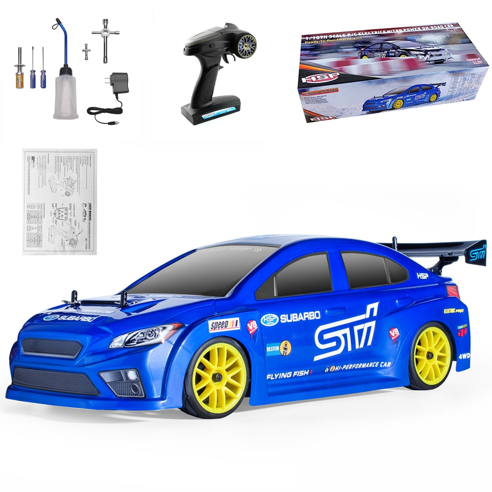 HSP 94123 1/10 4WD Electric RC Drift Car Frame Empty Remote