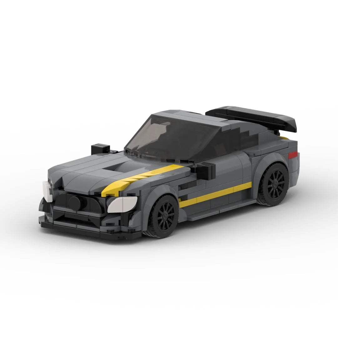 European Brick Muscle Car Series: Mercedes Benz AMG GTR Brick Model Set