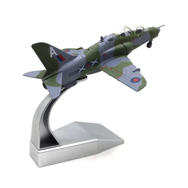 1/72 Scale Turboprop and Jet Fighter Military Aircraft Display Models