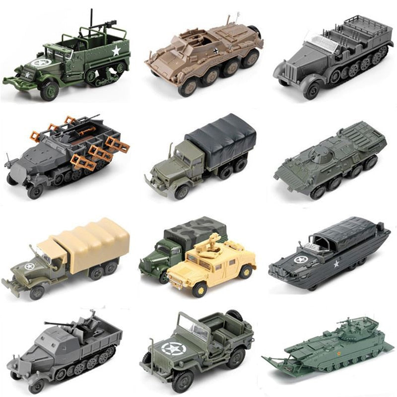 1/72 Military Vehicle Model Kits - Tanks, Hummers, APCs | WILD FRUIT Collection