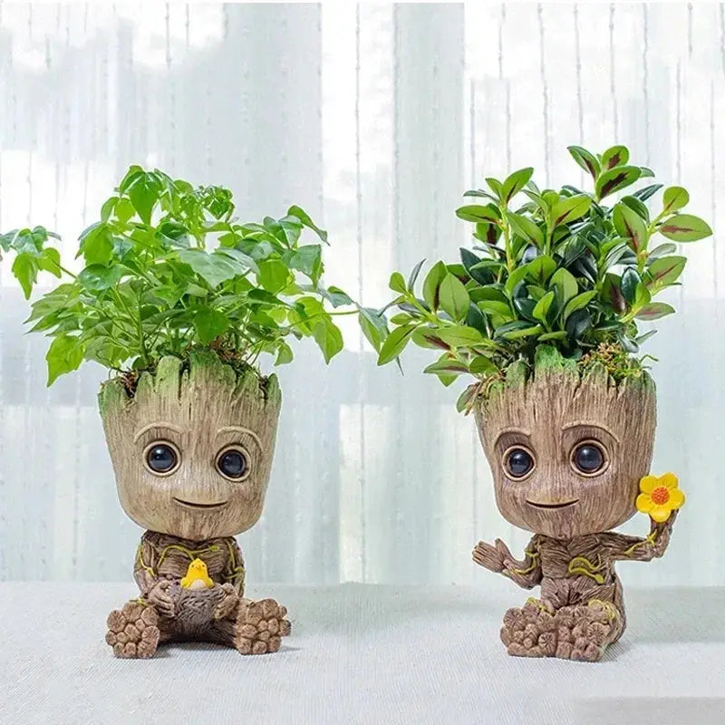 Mini Groot Decoration Display Models - Marvel's Beloved Character in Diverse Poses