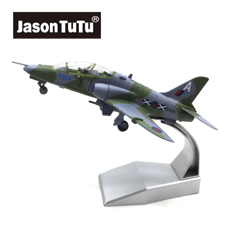 JASON TUTU 1/72 Scale Turboprop and Jet Fighter Military Aircraft Display Models