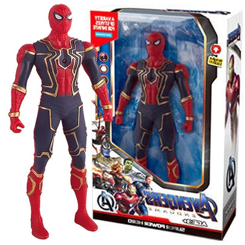 17Cm Marvel Avengers Alliance Luminous Action Figure - Spiderman Edition - Xclusive Collectibles