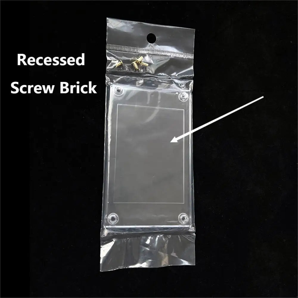Ultra.Pro 1/4" Screwdown Non-Recessed Trading Card Holder LONG-TERM PROTECTION ULTRA CLEAR