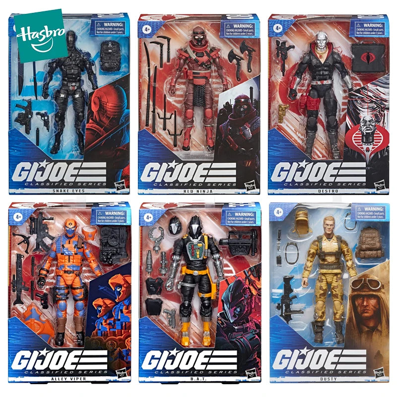  G.I. Joe Classified Series Ninjas Action Figure with  Accessorie,6-Inch 2-Pack ( Exclusive) : Toys & Games