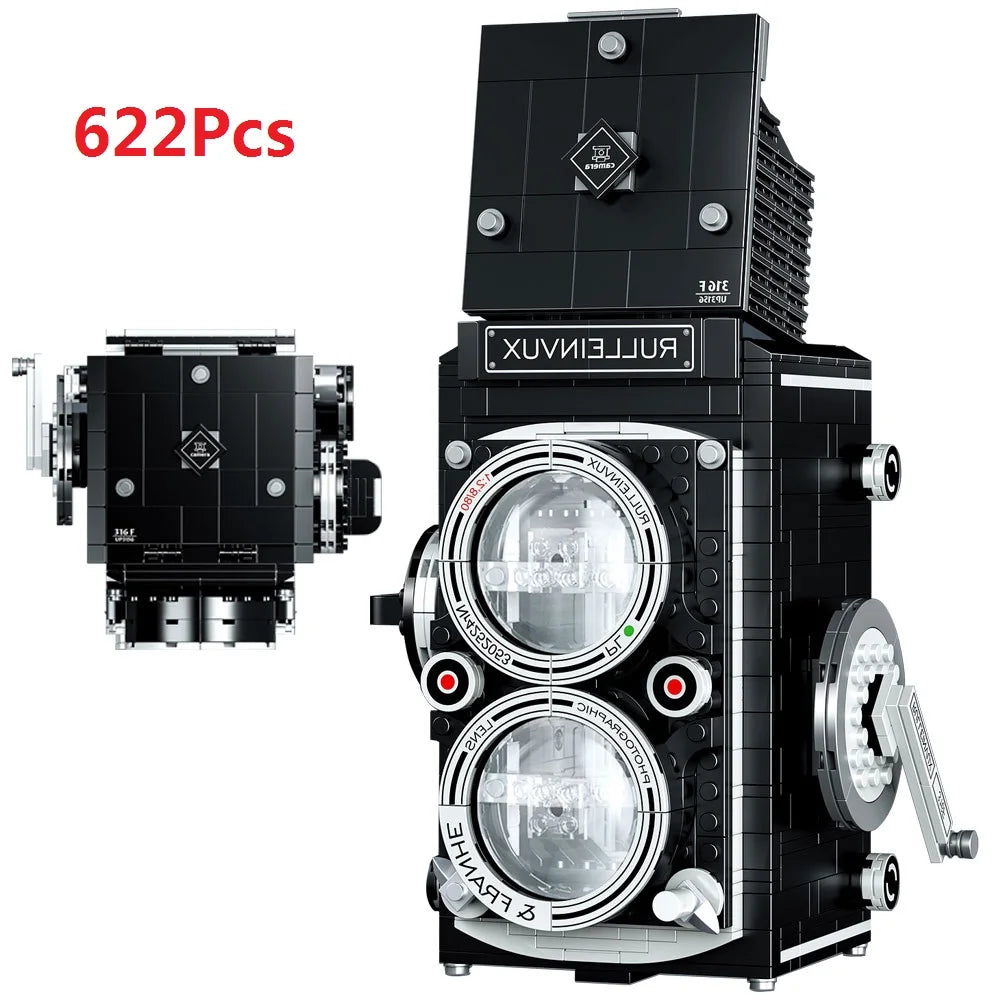 DIY Camera Model Building Block Sets – Select from 6 Unique Photography Designs