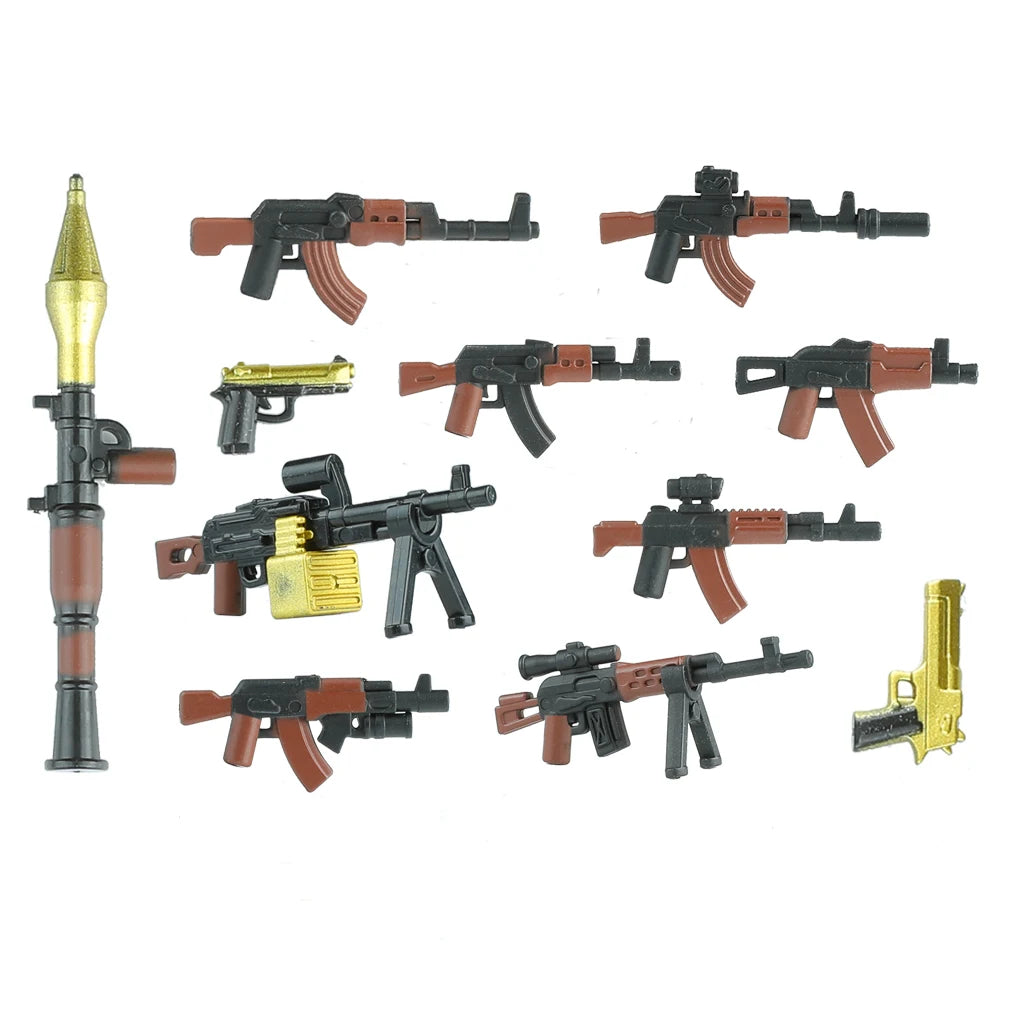 QUANGUAN Military Armament Sets - Lego Compatible Tactical Building