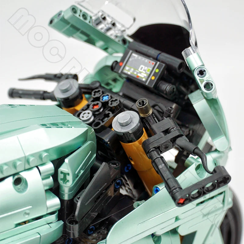 YAMA R1 Superbike Model - 2333pc High-Tech Building Set for Brick Motorcycle Enthusiasts