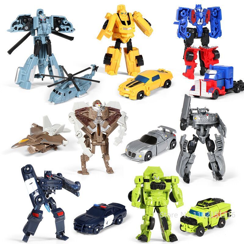Mini Transformation Robot Kit Toys Models 2 In 1 by GSF: Choose From 15 Transformers!