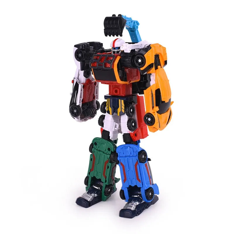 Tobot Mini Magma 6-in-1 & Mini Champion 3-in-1 Transforming Robot Toy Sets