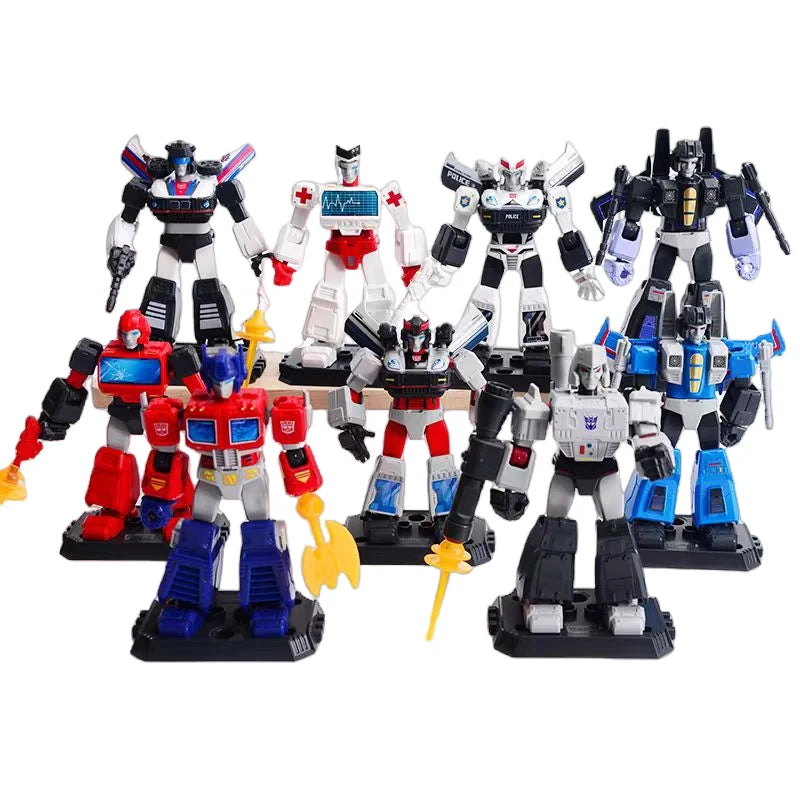 Remastered Transforming Robot Action Figure Display Models