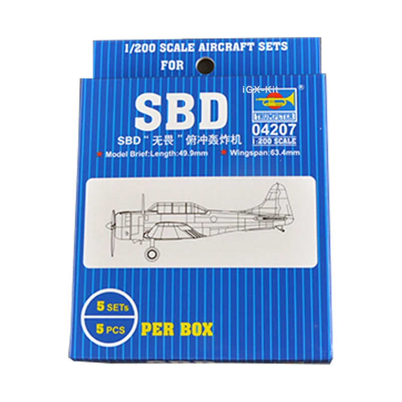 1/200 Scale SBD Dauntless Model Kit 48283591672093