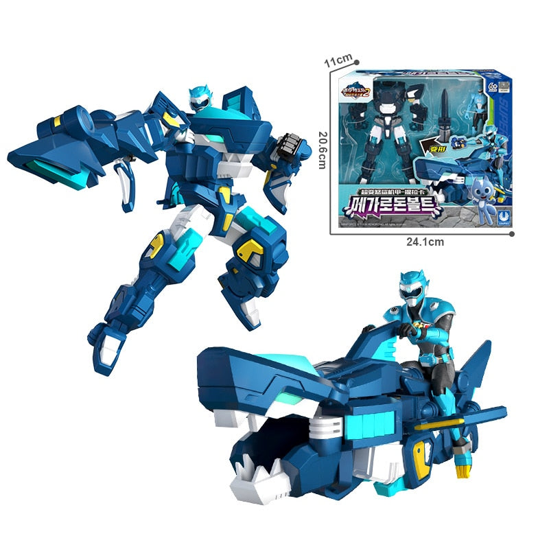 Mini Force 2 Super Dino Power Transforming Dinosaur Robot Toys - 6 Dinosaur Robots to Choose From!