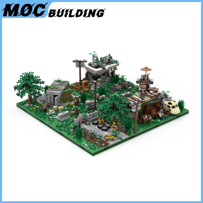 MOC Apocalypse World Diorama Street View Models - Intricate Brick Sets
