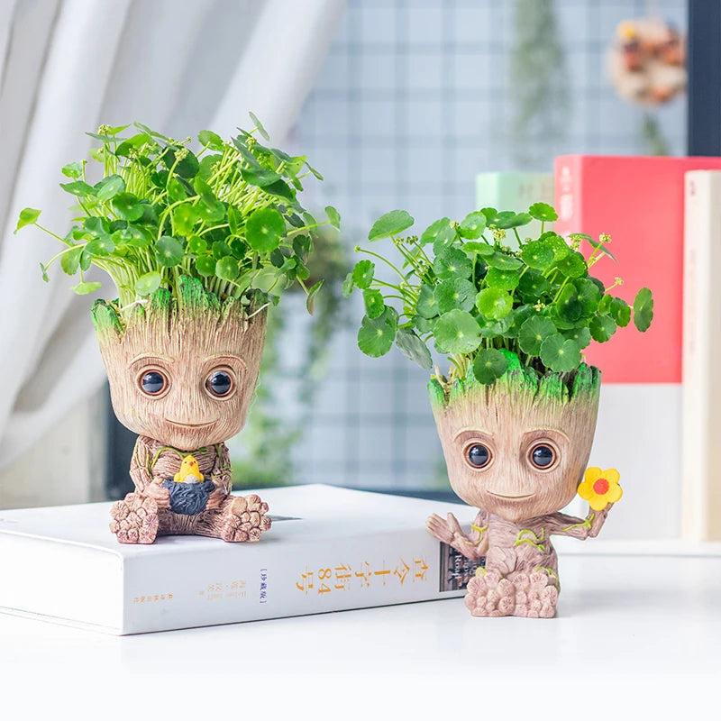 Mini Groot Decoration Display Models - Marvel's Beloved Character in Diverse Poses
