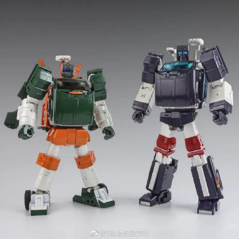 X-Transbots Trailbreaker MX-8T and Hoist MX-9T Transforming Robot Action Figures