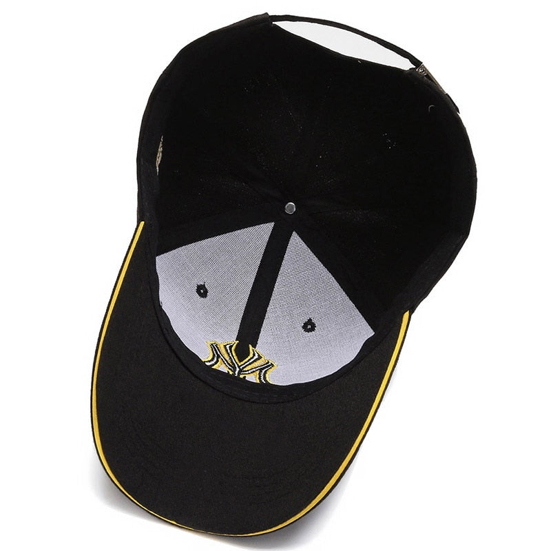 New York Baseball Caps  – 100% Cotton Embroidered Sun Cap Hats