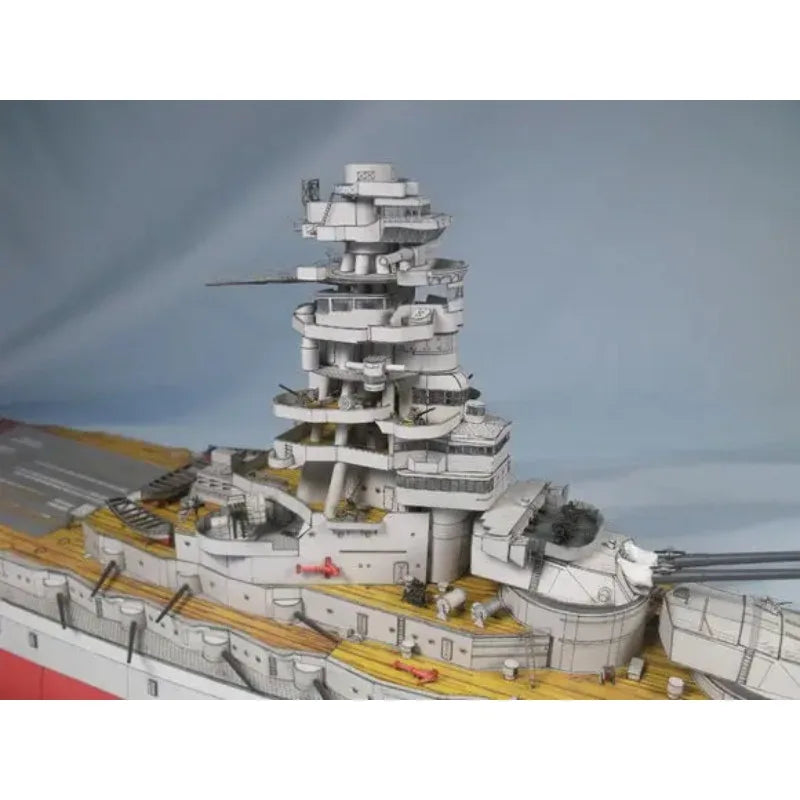 1:200 Scale 80CM Japanese Battleship Nagato WWII Paper Model Kit