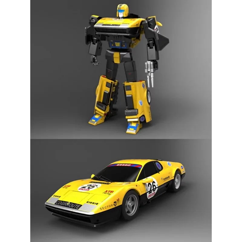 MX-23 X-Transbots Omnibots Transforming Race Car Robot Action Figures -  MX-23C