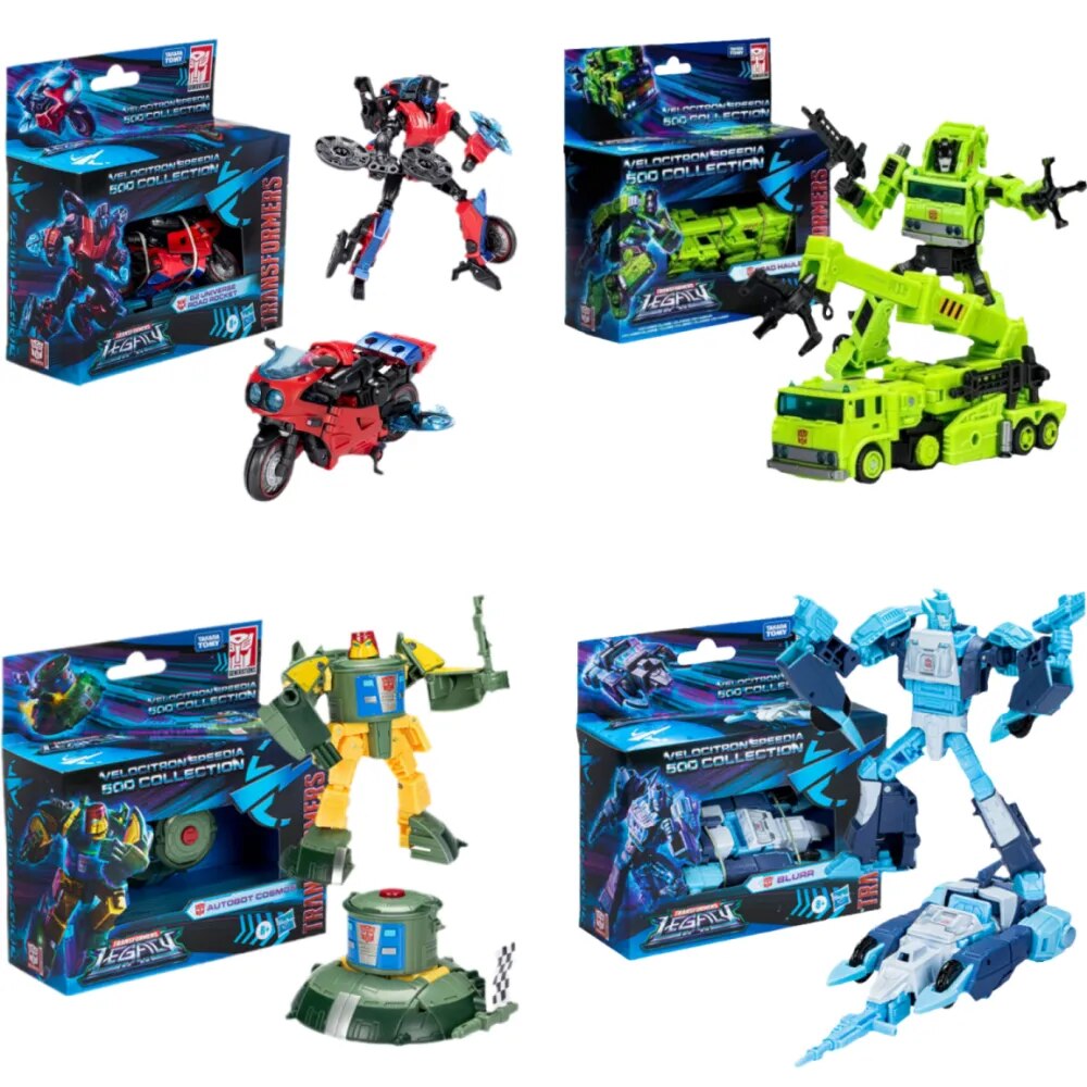 TAKARA TOMY Transformers Legacy Velocitron Speedia 500 Collection Transforming Robot Toys