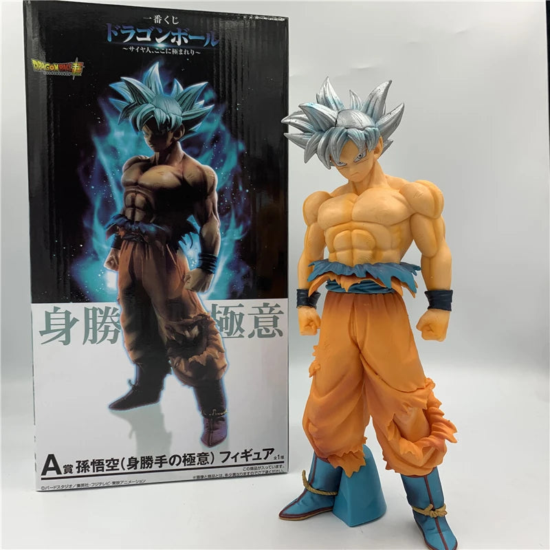 Dragon Ball Z Goku Super Saiyan Silver Hair Ver. PVC Action Figure - Collectible Model Toy