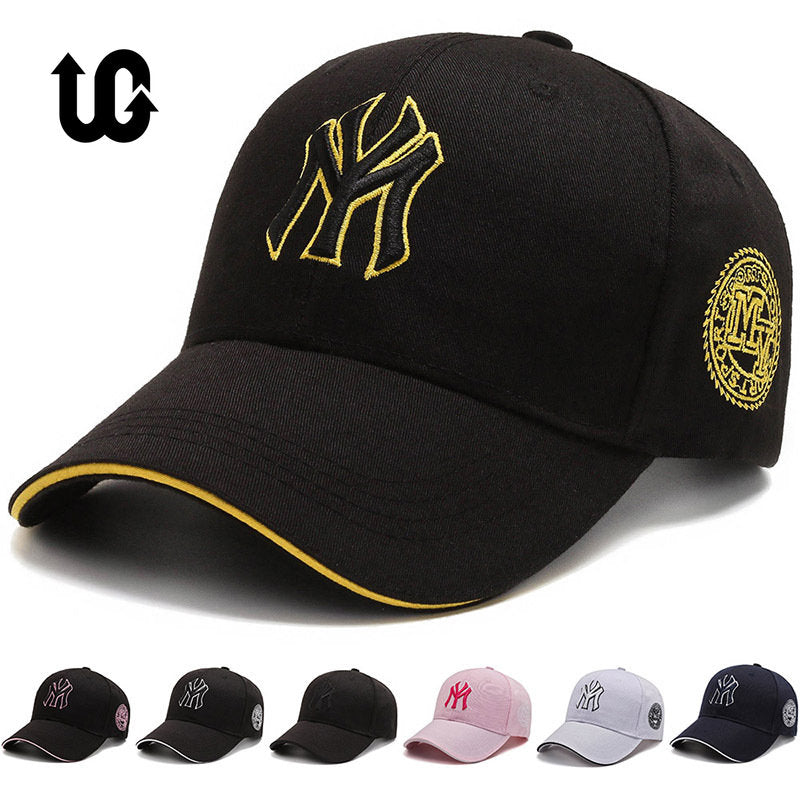 New York Baseball Caps  – 100% Cotton Embroidered Sun Cap Hats