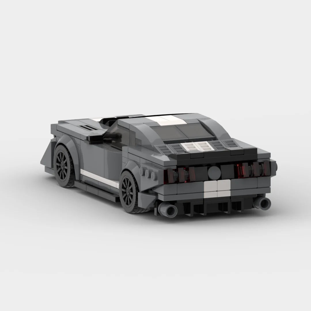 American Muscle Brick Car Series: Ford Shelby GT500 Inspired Brick Model Set