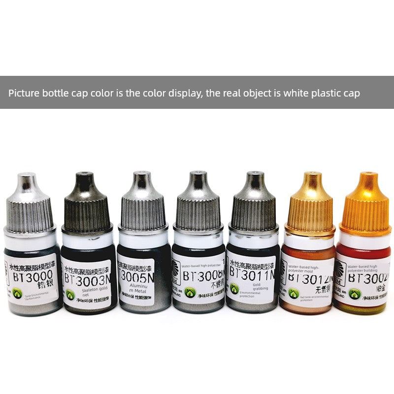 5D Model Chief Mainland Metallic Color Paints - Wide Range of Hand Painted Shades for Models