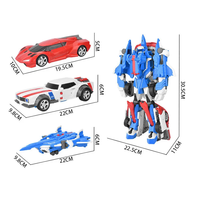 3 IN 1 Tobot Maximus V Transforming Robot to Cars Korea Anime Action Figures