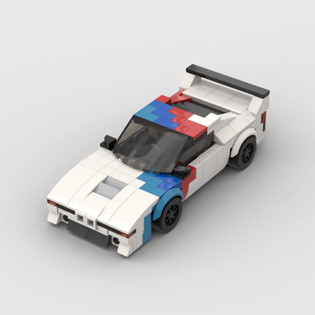 First-Generation M1 Racing Sports Car Brick Model Set