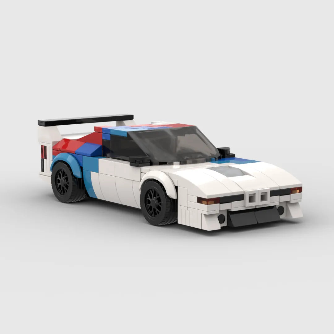 First-Generation M1 Racing Sports Car Brick Model Set