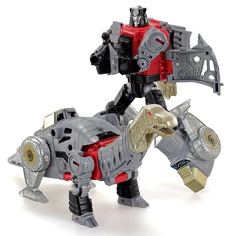 Dinosaur Dinoking Volcanicus BPF 5IN1 Combination Robot Action Toy Transformer Replica