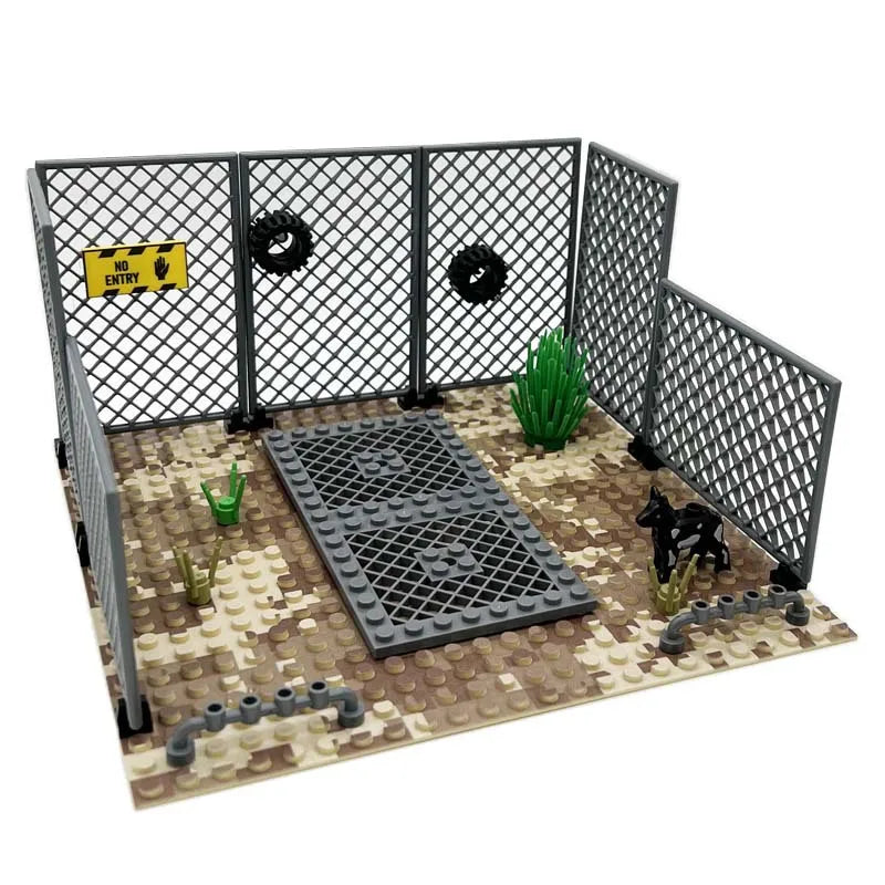 Brick Built Military Outposts: Vehicle Display and Diorama Sets