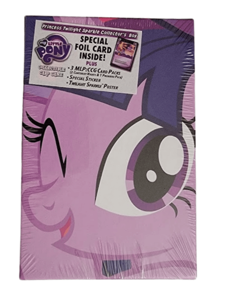 twilight sparkle card sleeves My Little Pony Twilight Sparkle Collectors Box w/Trading Cards & More!