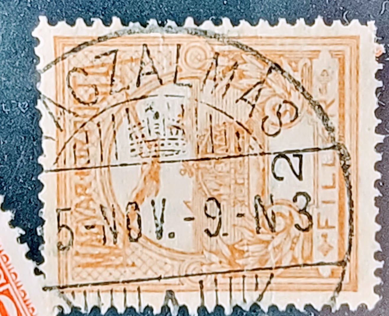Hungary Magyarorszag 20c Used Stamp Lot Hinged RSB1